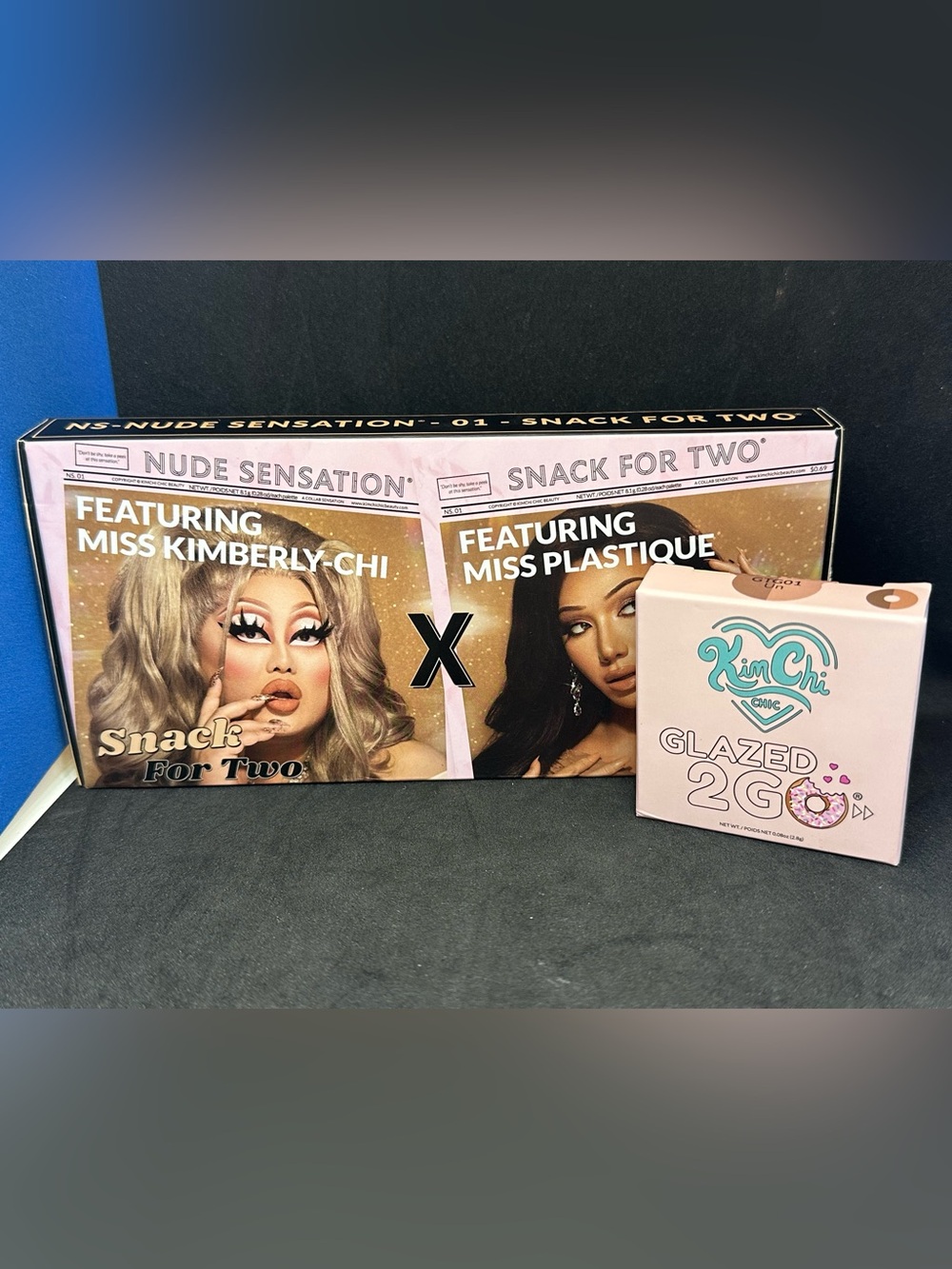 🆕 Kimchi chic snack for 2 palette & glazed 2 G2G-01 ✨new unused✨